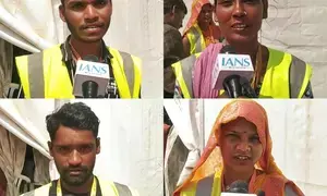 CM Yogi honours sanitation workers for their role in Maha Kumbhs success