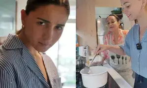 Alia Bhatt shares her first attempt at cooking her favorite food