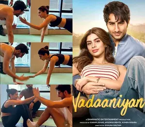 ‘Nadaaniyan’ co-stars Ibrahim Ali Khan and Khushi Kapoor turn into workout buddies ‘Nadaaniyan’ co-stars Ibrahim Ali Khan and Khushi Kapoor turn into workout buddies