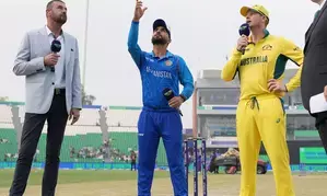 Champions Trophy: Afghanistan win toss, opt to bat first against Australia