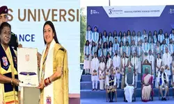 Robust forensic system will instil fear among criminals: President Murmu at NFSU convocation