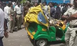 K’taka: RTC buses crush auto-rickshaw in Bengaluru, two dead