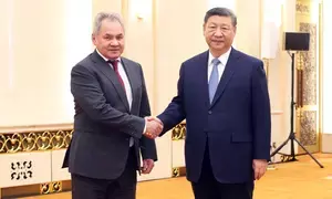 Chinese President meets Russian security chief in Beijing