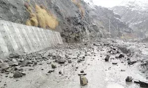 Glacier slides, snowfall wreak havoc in Himachal
