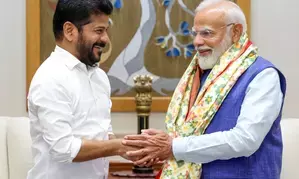 Telangana CM thanks PM Modi for approval to Warangal Airport