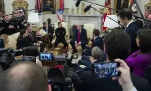 World leaders reiterate support for Ukraine after collapse of meeting with Trump at White House