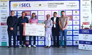 Chhattisgarh Open golf: Shaurya Bhattacharya shoots 63 for resounding five-shot win Chhattisgarh Open golf: Shaurya Bhattacharya shoots 63 for resounding five-shot win