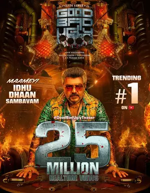 I have made Good Bad Ugly as a fan of Ajith Kumar, says Adhik Ravichandran I have made Good Bad Ugly as a fan of Ajith Kumar, says Adhik Ravichandran