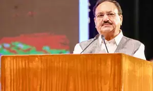 Union Minister JP Nadda holds meeting with top BJP leaders in Odisha