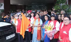 Delhi CM Rekha Gupta flags off Mothers on Wheels road trip