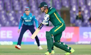 Champions Trophy: Bowlers, van der Dussen and Klaasen ensure SA finish as Group B toppers (ld)