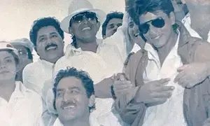 Shah Rukh Khans Baazigar co-star Dalip Tahil relives a fun memory