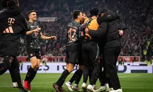 Bayern battle past Stuttgart to stay in control of Bundesliga title race Bayern battle past Stuttgart to stay in control of Bundesliga title race