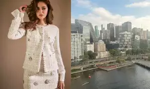 Ananya Panday wakes up in Melbourne, shares stunning city view