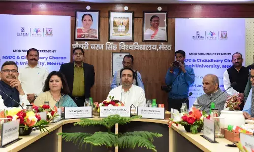 NSDC to Establish Centre for Future Skills at CCSU Meerut to Train Youth in AI, Healthcare & Emerging Technologies