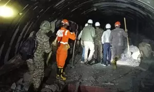 Telangana tunnel accident: Rescue operation continues on ninth day Telangana tunnel accident: Rescue operation continues on ninth day