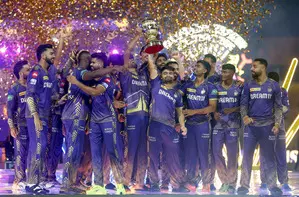 ‘Korbo, Lorbo, Jeetbo’: KKR register three stars in honour of IPL title wins ‘Korbo, Lorbo, Jeetbo’: KKR register three stars in honour of IPL title wins