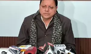 Chamoli avalanche: CM Dhami reaches Disaster Operations Centre, monitors search ops