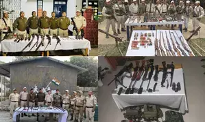 Manipur:  More looted, illegal arms returned to security forces in 10 days, total reaches 690