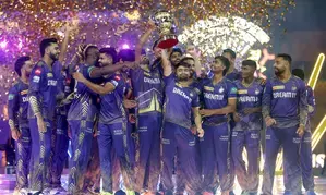 ‘Korbo, Lorbo, Jeetbo’: KKR register three stars in honour of IPL title wins
