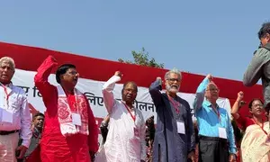 Bihar: CPI-ML attacks Nitish govt during Mahajutan rally in Patna