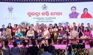 Odisha Deputy CM interacts with women students