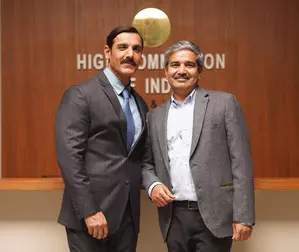 John heaps praise on real-life Indian Diplomat J.P. Singh:Observed his body language