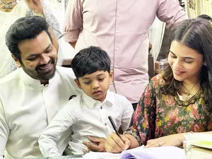 Actor Manchu Manoj tells wife Mounika: You’ve been my anchor in storms; my calm in chaos