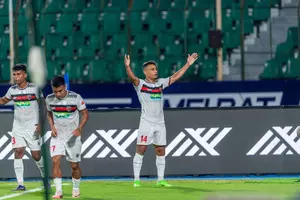 ISL 2024-25: NorthEast United beat Chennaiyin 3-0, qualify for playoffs ISL 2024-25: NorthEast United beat Chennaiyin 3-0, qualify for playoffs