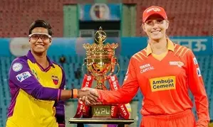 WPL 2025: Voll makes debut as UP Warriorz elect to bowl vs Gujarat Giants