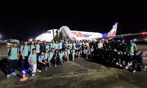 Kerala Ranji Trophy team receive heroes welcome