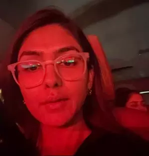 Mrunal Thakur performs a flop show to a hit song