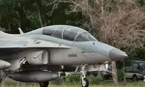 Philippine Air Force searching for missing fighter jet