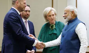PM Modi meets Belgian Princess Astrid