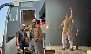 Anil Kapoor unveils rare BTS pictures with ‘Subedaar’ director Suresh Triveni