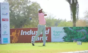 Ahmedabad Open golf: Sri Lankas Thangaraja takes Round One lead courtesy of his 65