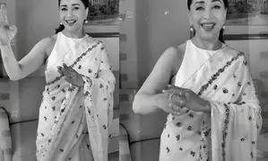 Madhuri Dixit recreates Mohammed Rafi’s classic hit O Mera Sona with a modern twist