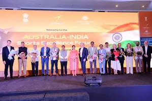 MoS Raksha Khadse graces Australia-India Sports Excellence Forum in Gujarat MoS Raksha Khadse graces Australia-India Sports Excellence Forum in Gujarat