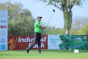 Ahmedabad Open golf: Harendra Gupta emerges halfway leader with day’s best 67 Ahmedabad Open golf: Harendra Gupta emerges halfway leader with day’s best 67