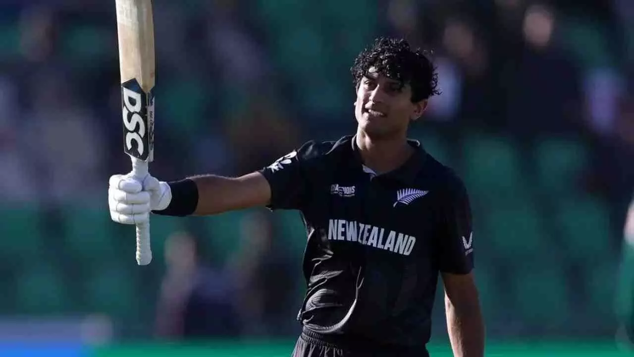 Rachin Ravindra sets unique record in ICC Champions Trophy 2025 with historic century Rachin Ravindra sets unique record in ICC Champions Trophy 2025 with historic century