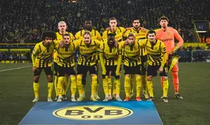 Dortmund surrender lead as Lille earn draw in Champions League round of 16 first leg