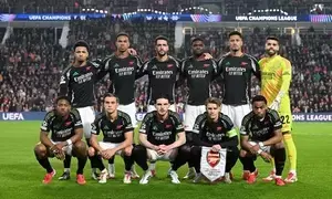 Champions League: Arsenal scores seven goals to hand PSV record defeat in Eindhoven