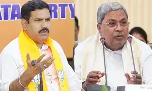 After Ktaka mulls 4 pc reservation to Muslims in tenders, BJP says Cong leading state towards strife (Ld)