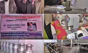 Poonch boosts dairy sector with inauguration of automatic milk collection units