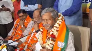 Babulal Marandi elected Jharkhand BJP legislature party leader ending LoP suspense Babulal Marandi elected Jharkhand BJP legislature party leader ending LoP suspense