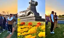 L-G unveils 20-acre valley of flowers on Yamuna banks, asks Delhiites to enjoy spring