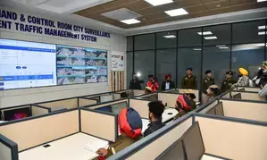 Punjab CM launches traffic management, surveillance system for Mohali