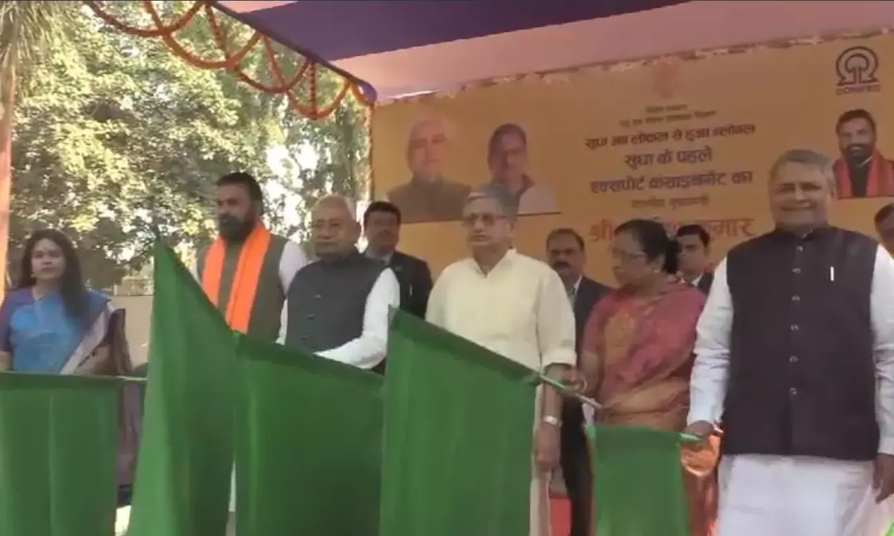 Bihar’s Sudha Dairy Goes Global: First Export Consignment Flagged Off by CM Nitish Kumar