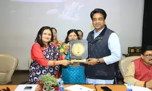 Delhi: NDMC honours employees on eve of Womens Day