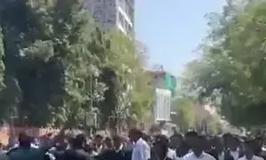 Ruckus at Ajmer court over lawyers murder, advocates clash with cops